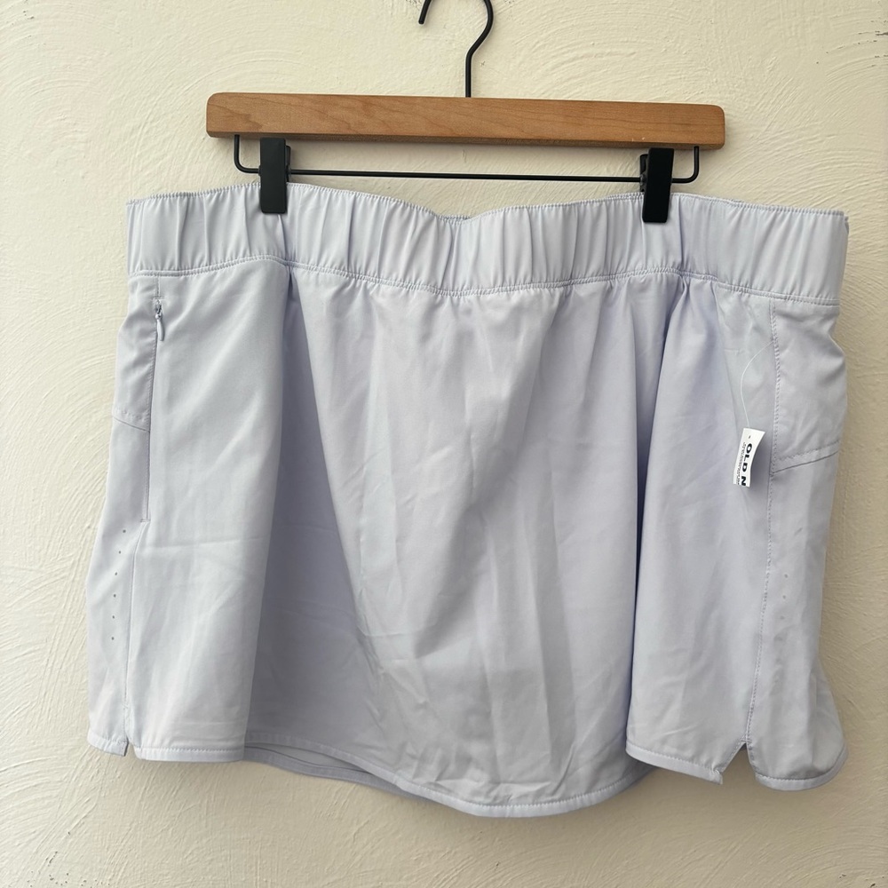Old Navy Women's Light Purple Athleisure Skort XXL; Athletic, Pickleball, Golf
